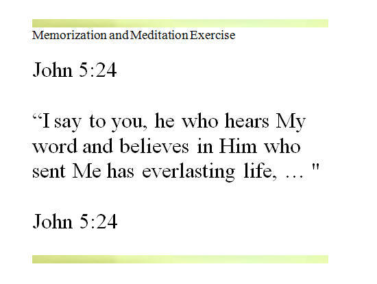 John 5-24