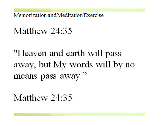 Matthew 24-35
